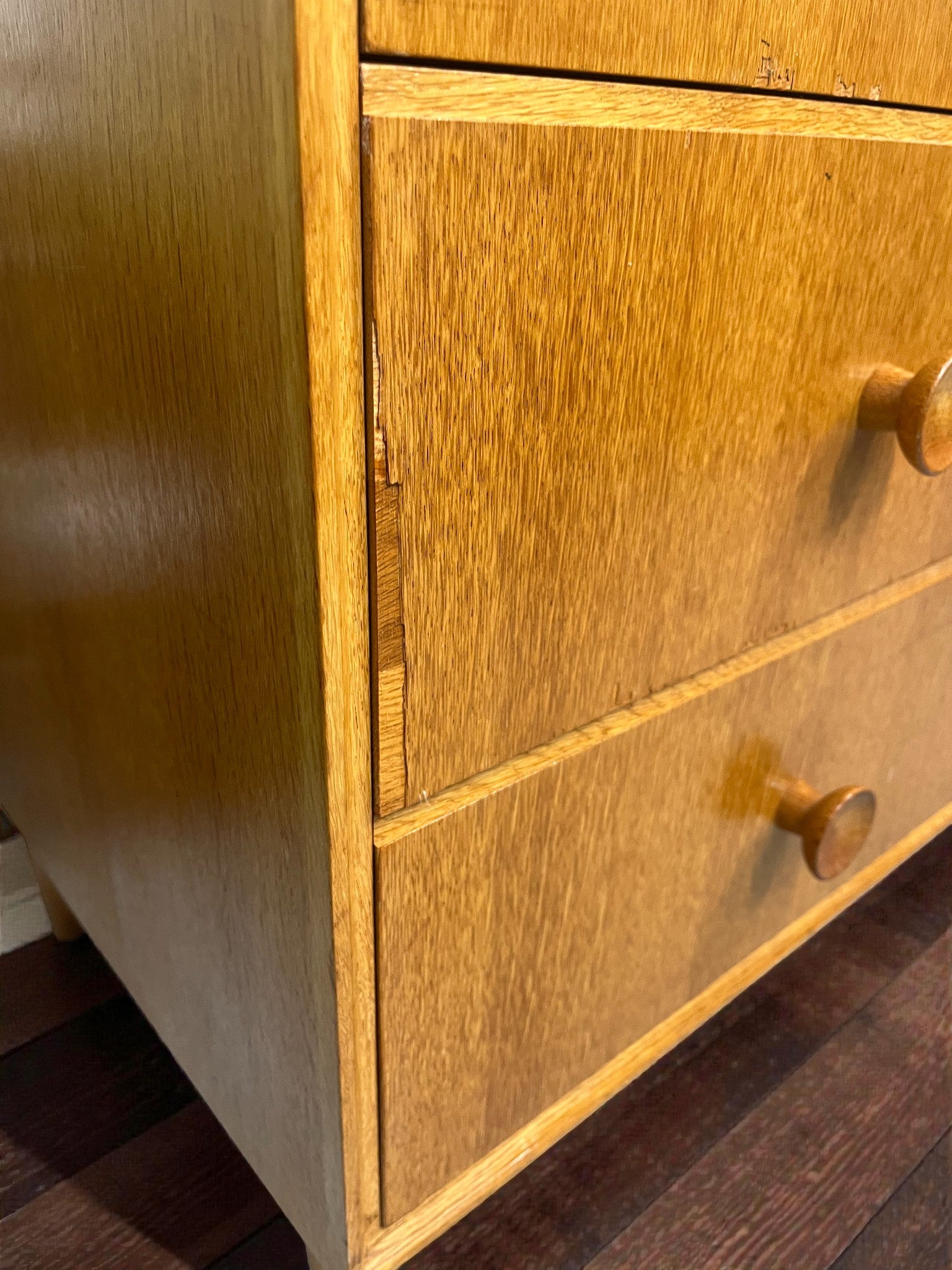 Meredew Mid-Century 3 Drawer Chest | Vintage 1960s Chest on Raised Legs
