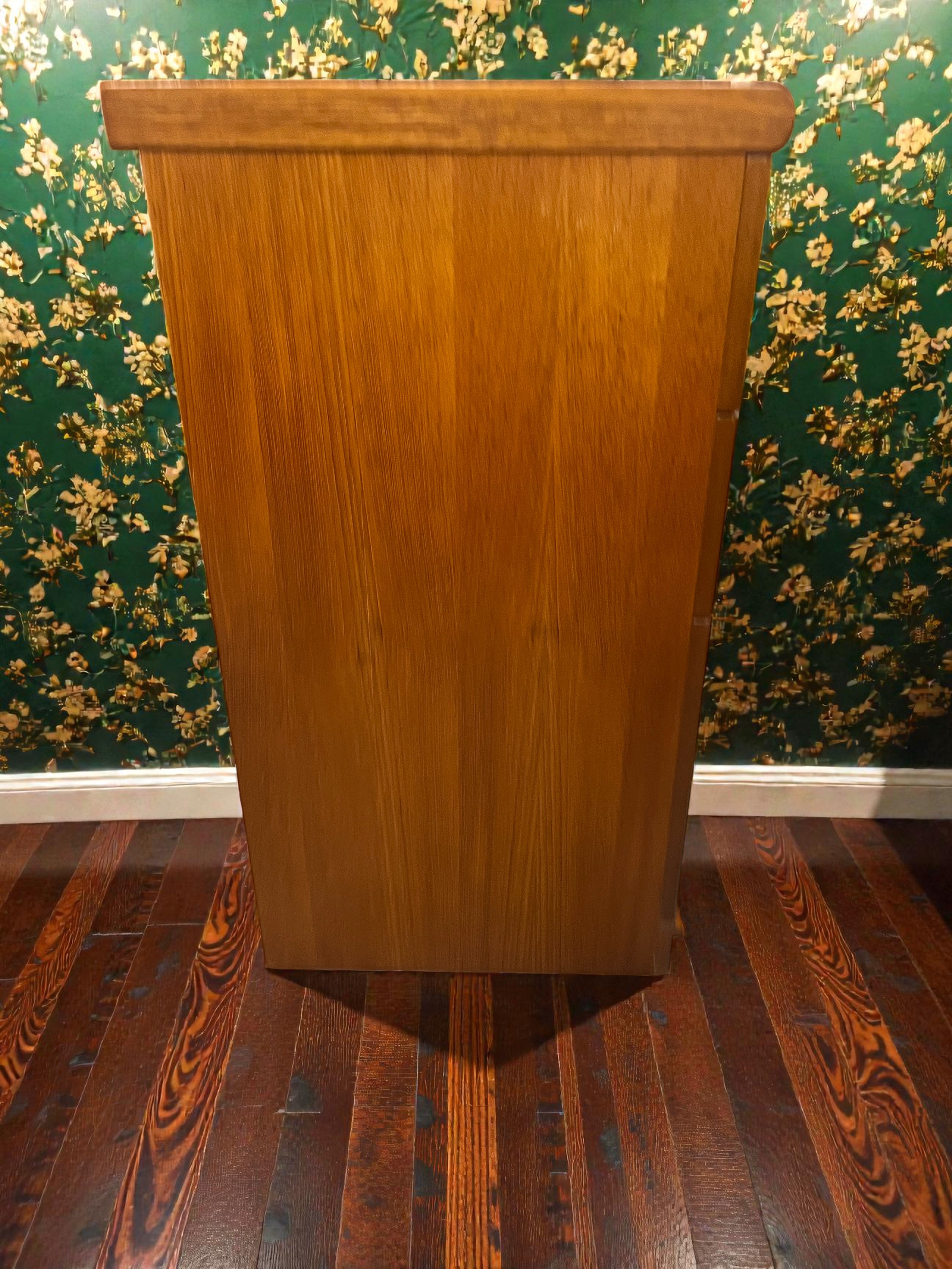 Meredew Mid-Century 3 Drawer Chest of Drawers – Vintage Retro Teak Bedside Unit