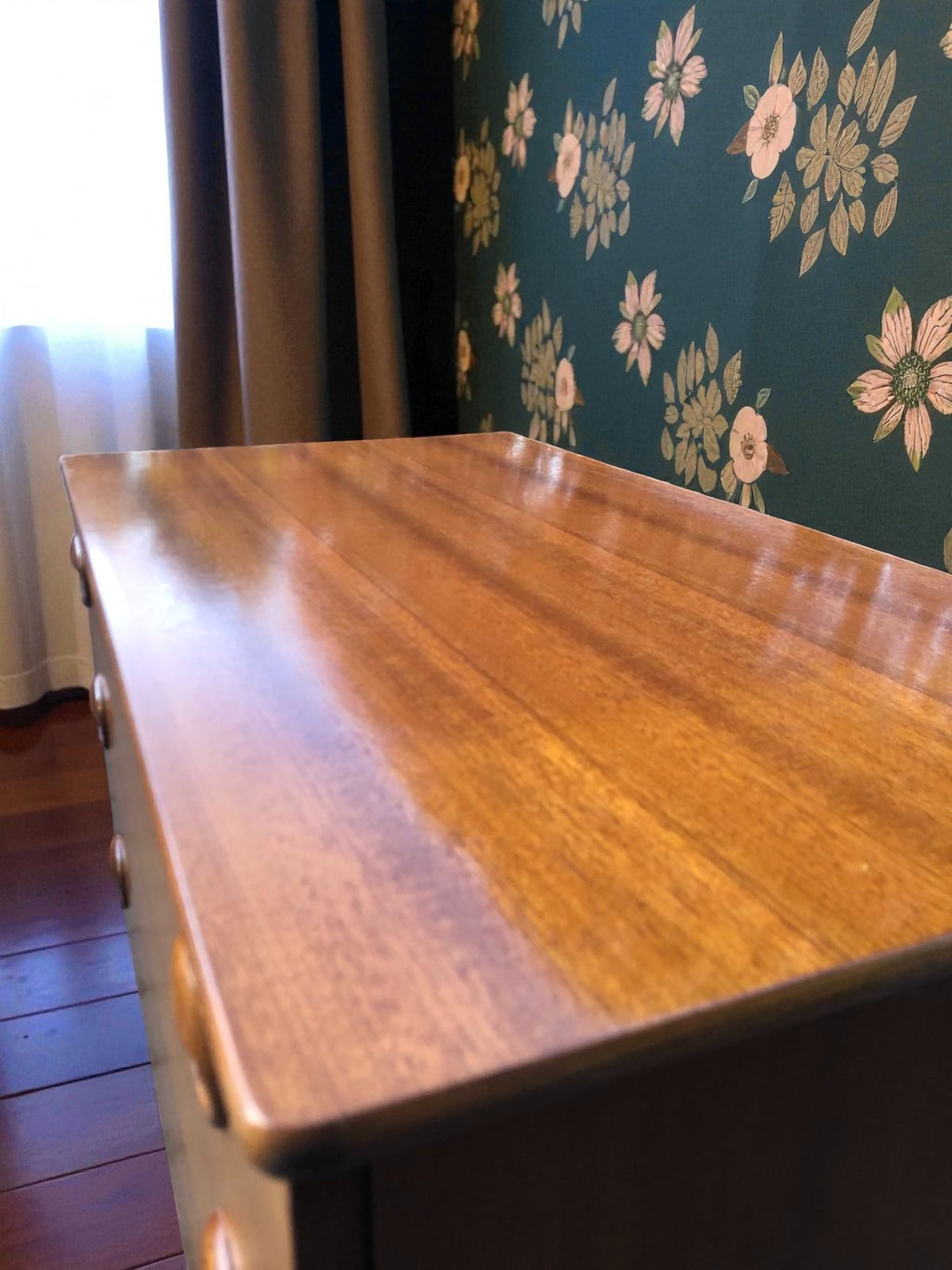 Schreiber 3 Drawer Chest | Mid-Century Teak on Raised Legs