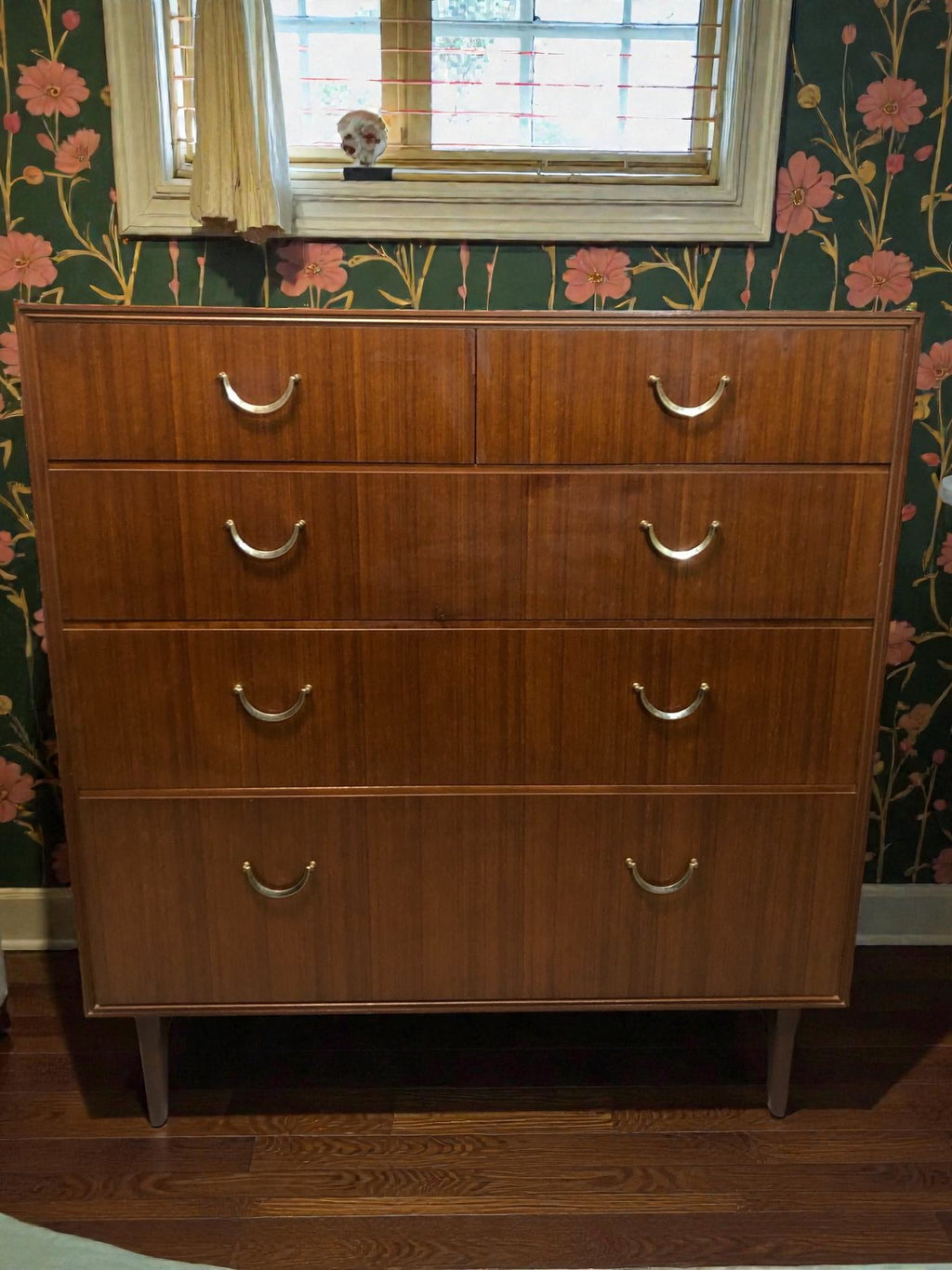 Meredew 5 Drawer Chest | Mid-Century Teak Chest of Drawers