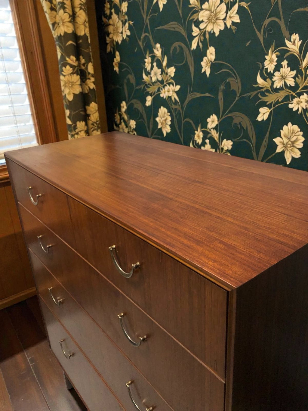 Meredew 5 Drawer Chest | Mid-Century Teak Chest of Drawers