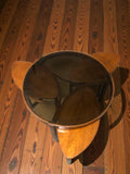 Nathan Trinity Nest of Tables | Smoked Glass Mid-Century Teak Set