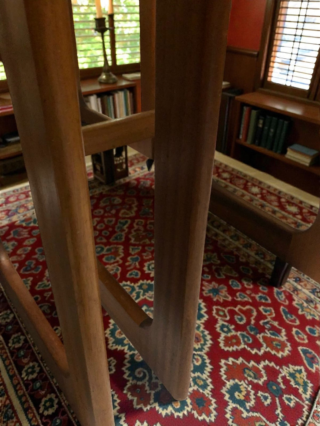 McIntosh Nest of Tables | Mid-Century Teak Tables on Casters