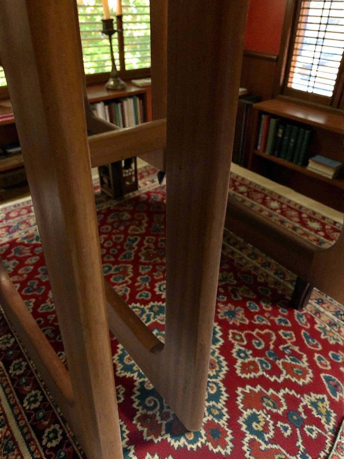 McIntosh Nest of Tables | Mid-Century Teak Tables on Casters