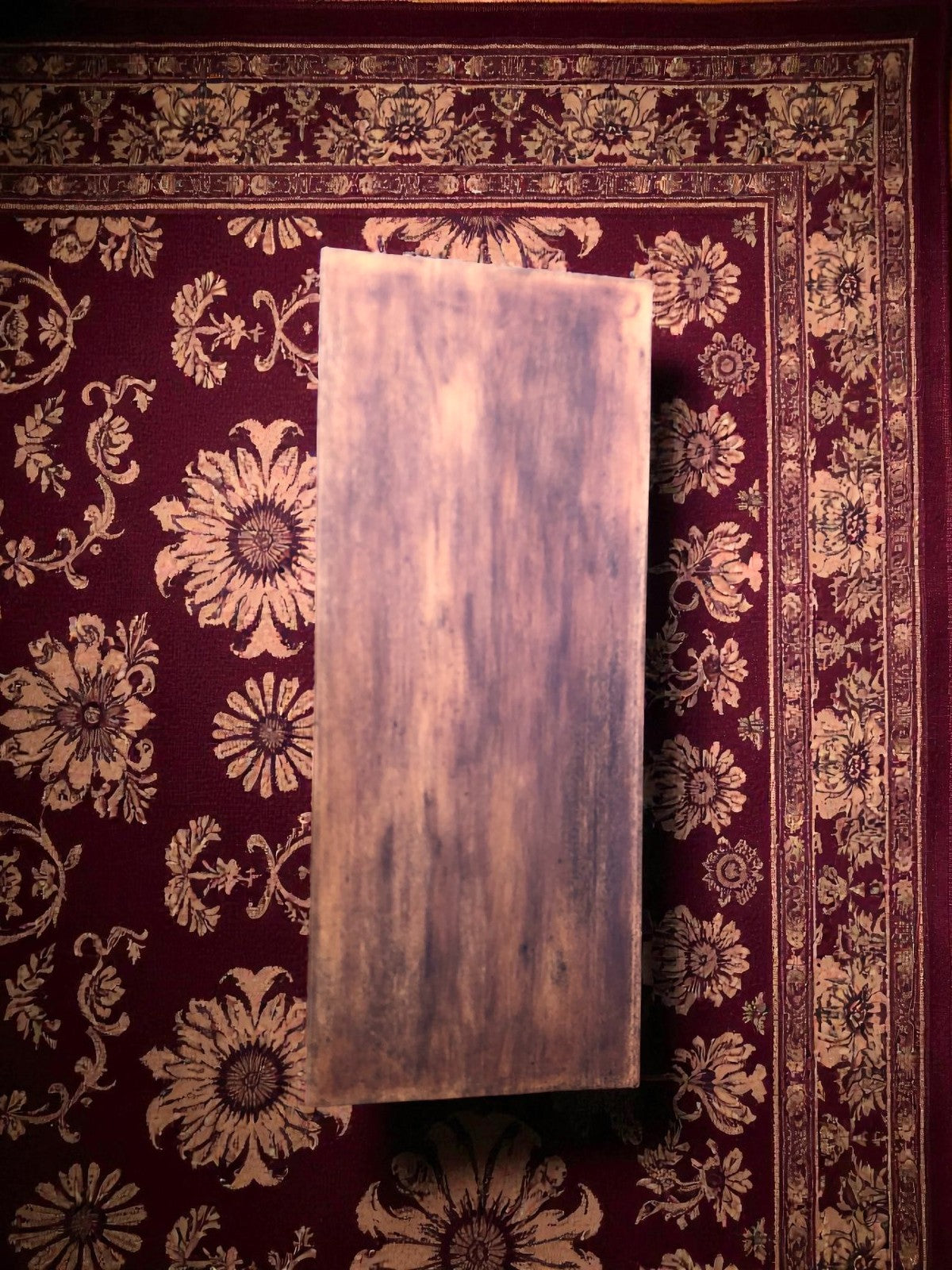 Rustic Vintage Style Coffee Table | Compact Wooden Table