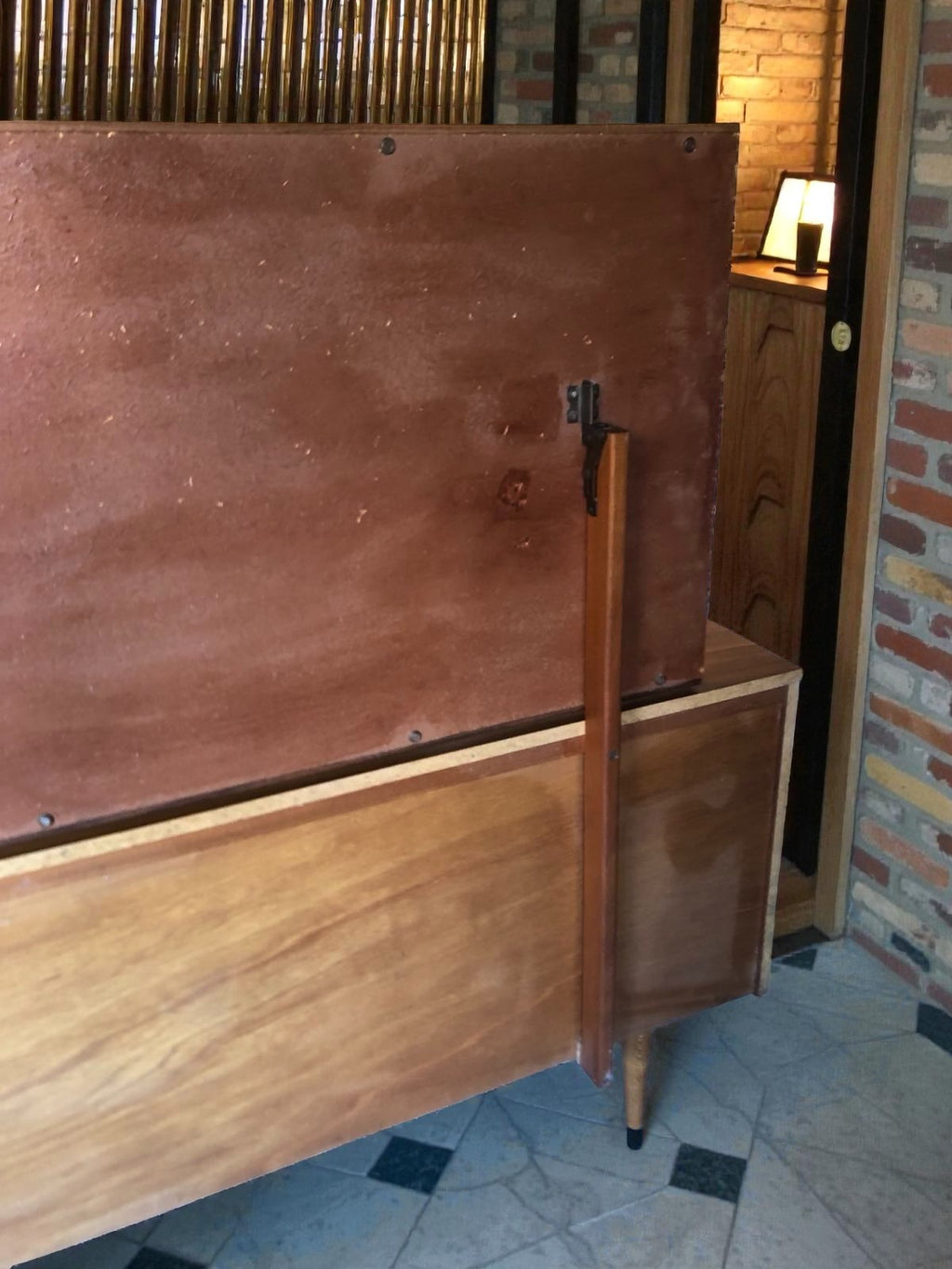 Mid-Century Teak Sideboard by Durable Suites | 6 Drawer Credenza