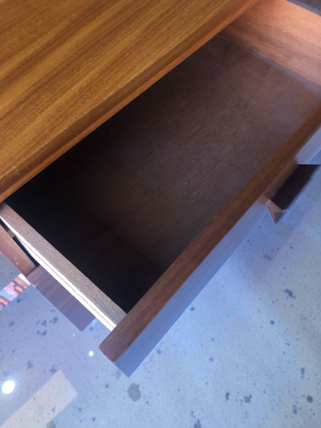 Mid-Century Teak Sideboard by Durable Suites | 6 Drawer Credenza