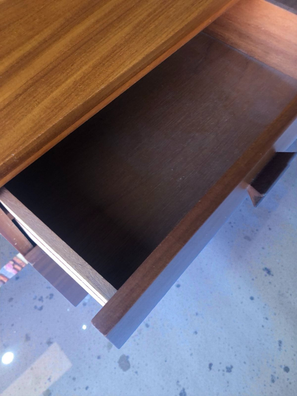 Mid-Century Teak Sideboard by Durable Suites | 6 Drawer Credenza