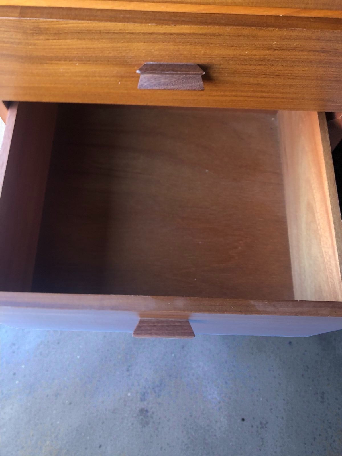 Mid-Century Teak Sideboard by Durable Suites | 6 Drawer Credenza