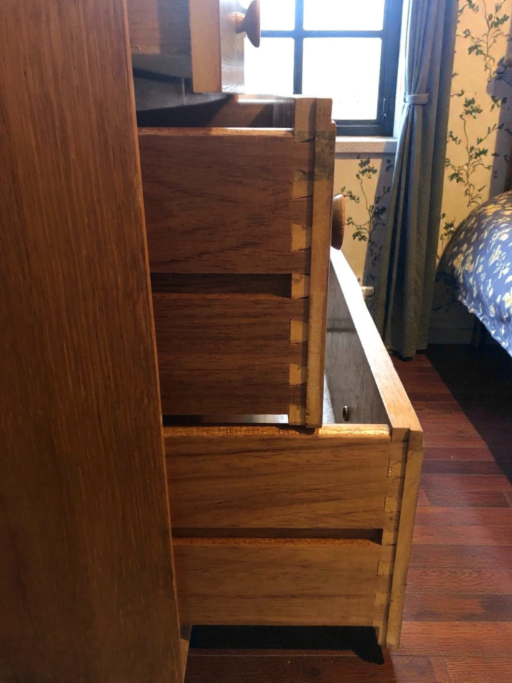 Meredew 3 Over 2 Chest of Drawers | Mid-Century Teak