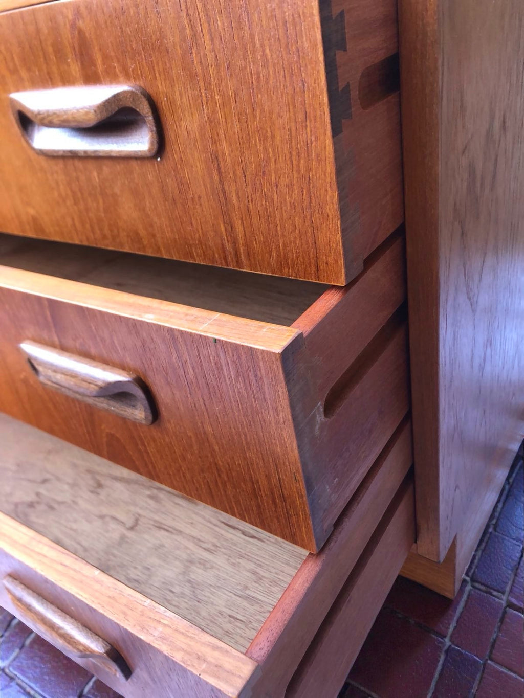 Pair of G-Plan Fresco 3 Drawer Chests | Mid-Century Teak
