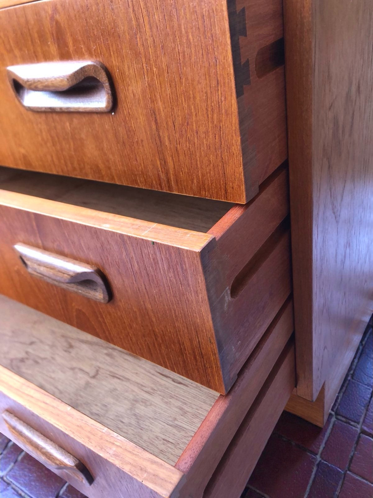Pair of G-Plan Fresco 3 Drawer Chests | Mid-Century Teak