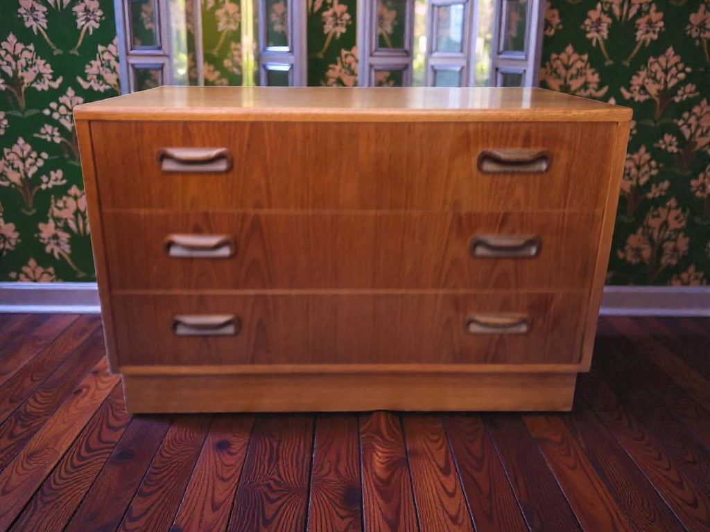 Pair of G-Plan Fresco 3 Drawer Chests | Mid-Century Teak