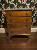 Stag Mid-Century Four Drawer Chest | Vintage Teak Chest of Drawers