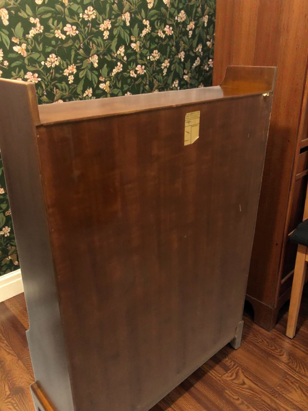 Stag Waterfall Bookcase with Drawer | Vintage Shelving Unit