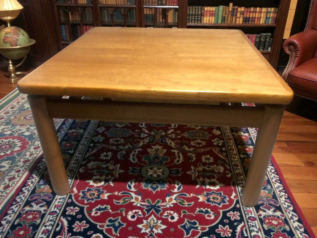 Rare Trioh Danish Square Coffee Table | Mid-Century Scandinavian Design