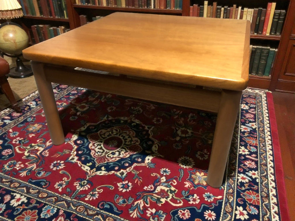 Rare Trioh Danish Square Coffee Table | Mid-Century Scandinavian Design