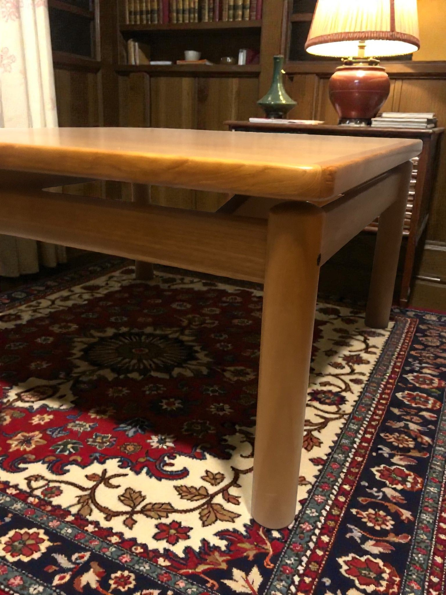 Rare Trioh Danish Square Coffee Table | Mid-Century Scandinavian Design