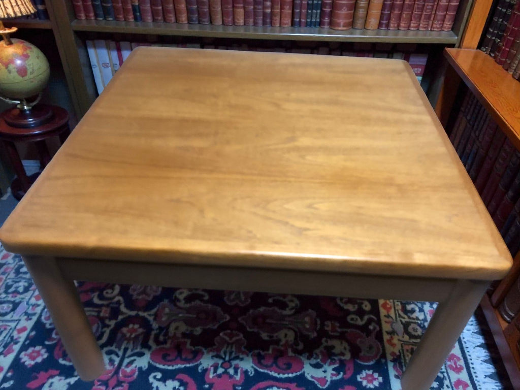 Rare Trioh Danish Square Coffee Table | Mid-Century Scandinavian Design