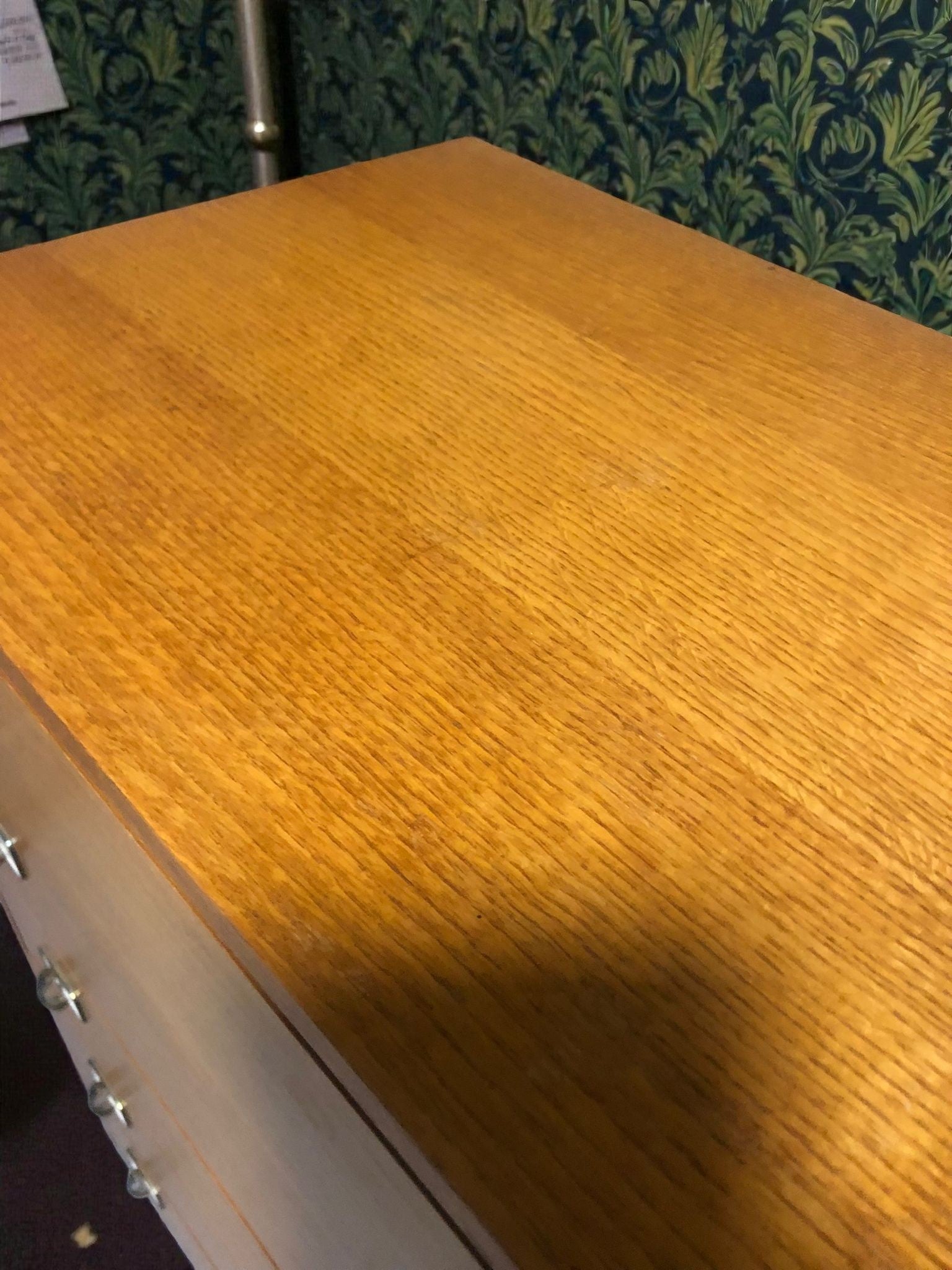 Mid-Century Chest of Drawers | Vintage 5 Drawer Tallboy on Dansette Legs