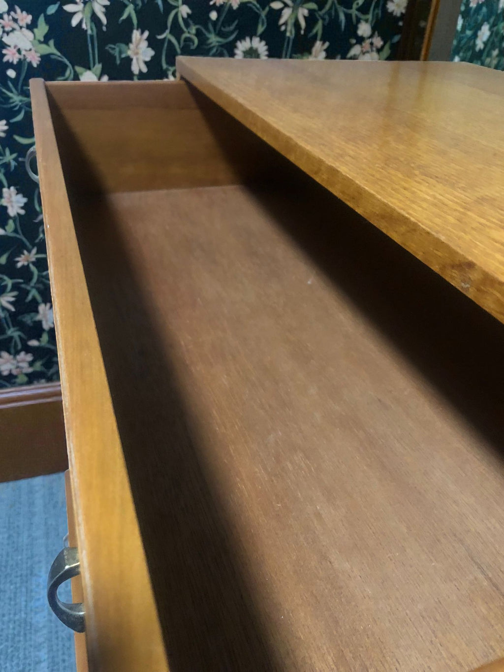 Mid-Century Chest of Drawers | Vintage 5 Drawer Tallboy on Dansette Legs