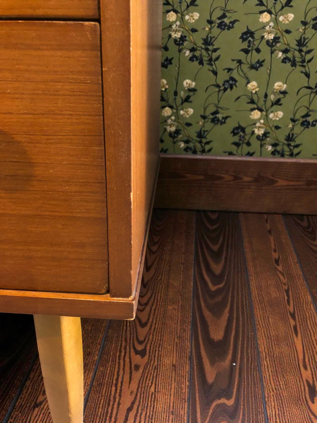 Avalon Mid-Century Three Drawer Chest | Teak 1960s Chest of Drawers